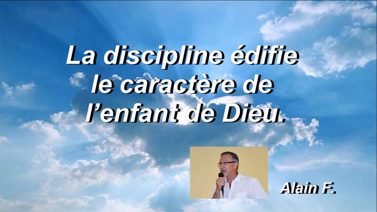 Lire la suite à propos de l’article La discipline édifie le caractère de l’enfant de Dieu.