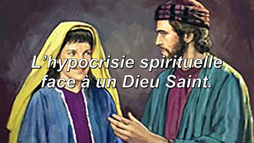 Lire la suite à propos de l’article L’hypocrisie spirituelle face à un Dieu Saint.