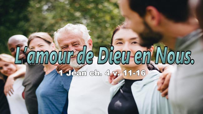 Lire la suite à propos de l’article L’amour de Dieu en Nous<strong>.</strong>